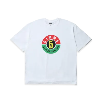 NEIGHBORHOOD x Gimme Five . Tee SS-3 "White"