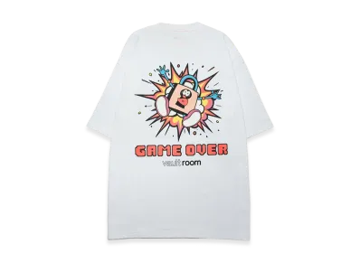 VAULTROOM Game Over Tee "White"