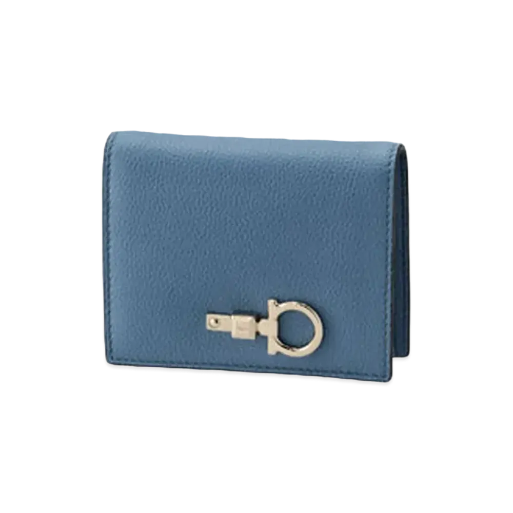 Salvatore Ferragamo Studio Small Wallet "Chambray"