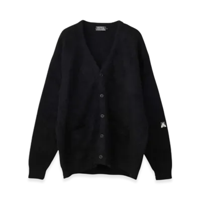 HYSTERIC GLAMOUR Brushed Cardigan "Black"