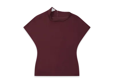 Bottega Veneta Women's Draped Top "Red"