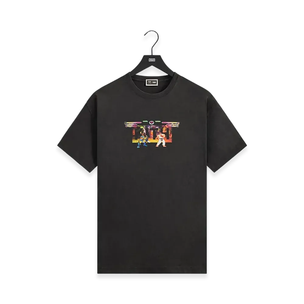 Kith x Marvel vs. Capcom Circus Vintage Tee "Black"