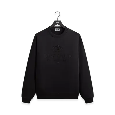Kith New York To The World Crown Crewneck "Black"