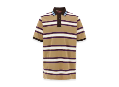 GUCCI Embossed Logo Polo Shirt "Multicolor"