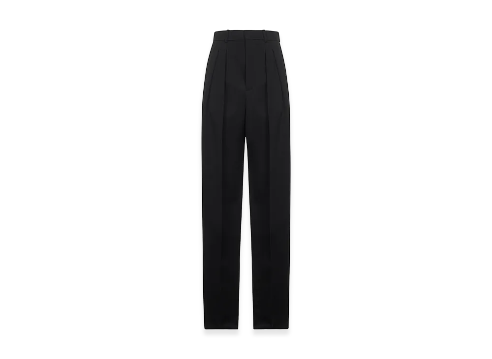 Saint Laurent Women's Pantalon Version Dro "Black"