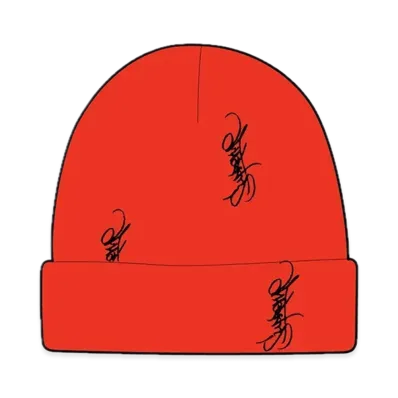 Supreme Tag Beanie "Bright Orange"