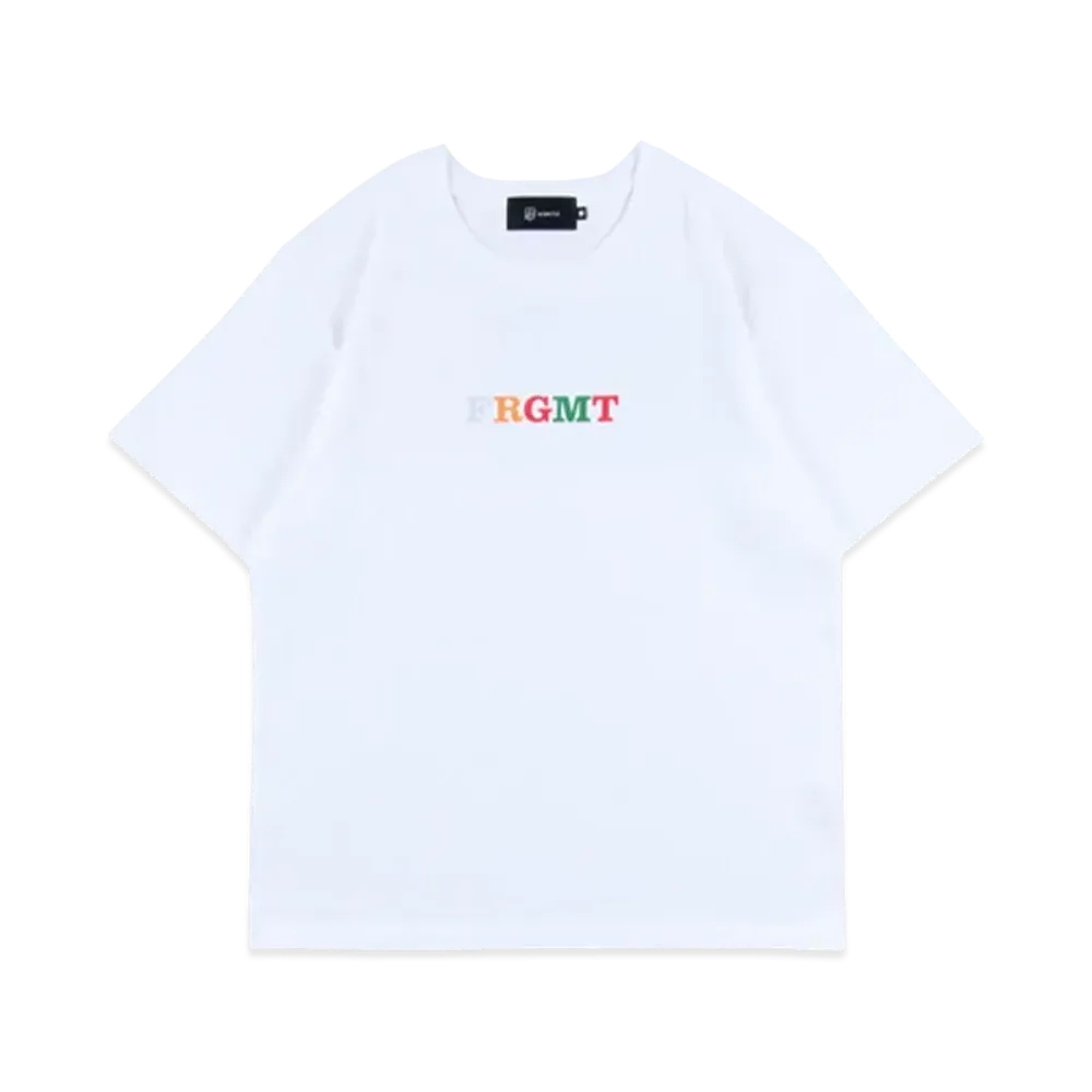 MEDICOM TOY x Robert Indiana x FRAGMENT FRGMT Beartee "White"