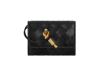 Bottega Veneta Andiamo Small Envelope "Black"