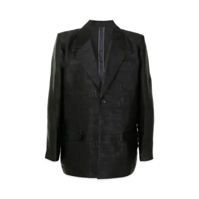 doublet Jacquard Single Jacket "Black"