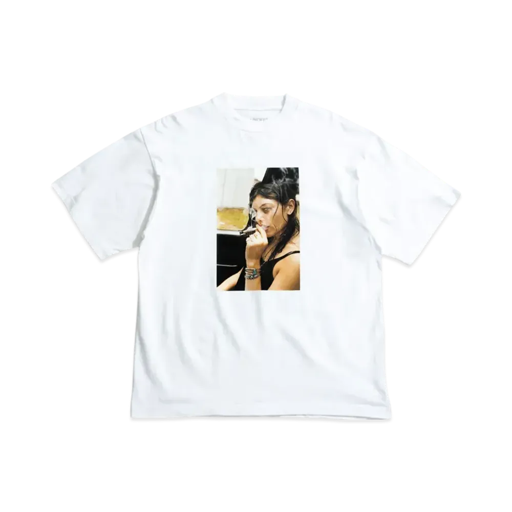 Ron Herman UNDER R x DAVID MUSHEGAIN Janelle Fishman Tee "White"