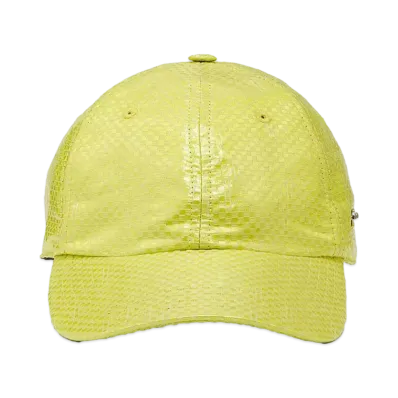 Alexander McQUEEN Tarpaulin Cap "Acid Yellow"