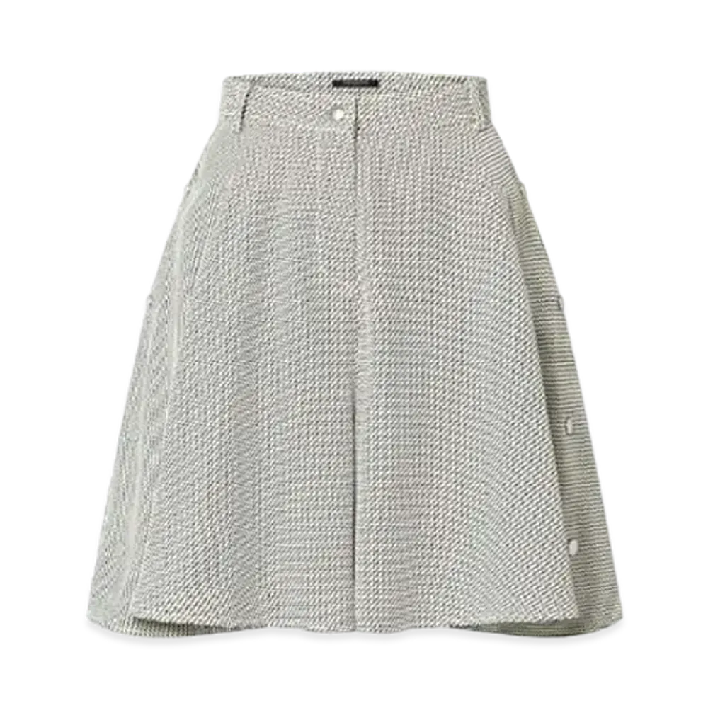 Louis Vuitton Zigzag Hybrid Shorts "Noir/Blanc"