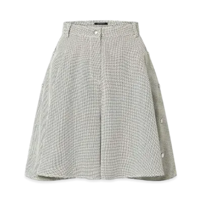 Louis Vuitton Zigzag Hybrid Shorts "Noir/Blanc"