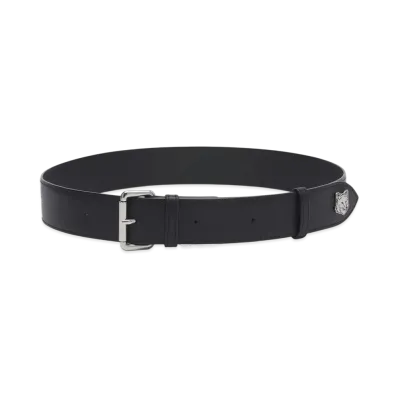 Maison Kitsune Fox Head Belt "Black"