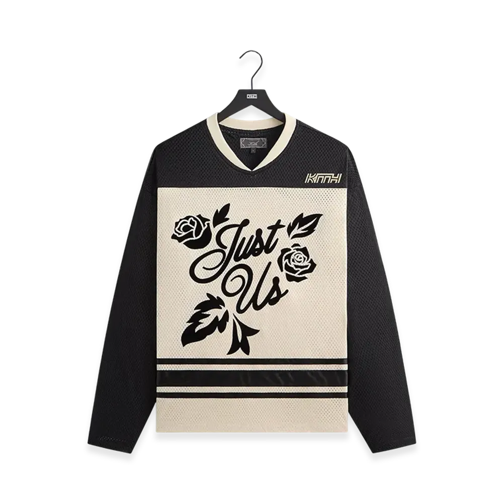 Kith Malik Long Sleeve Mesh Jersey "Sandrift"