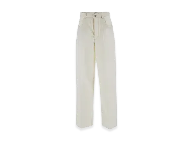 Bottega Veneta Women's Wool Pant "White"