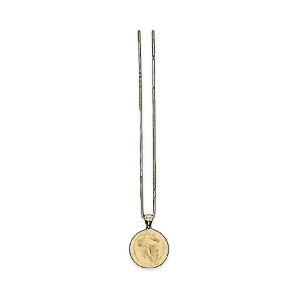 Supreme x Jacob&Co 14K Gold Zodiac Pendant "Gold - Scorpio"