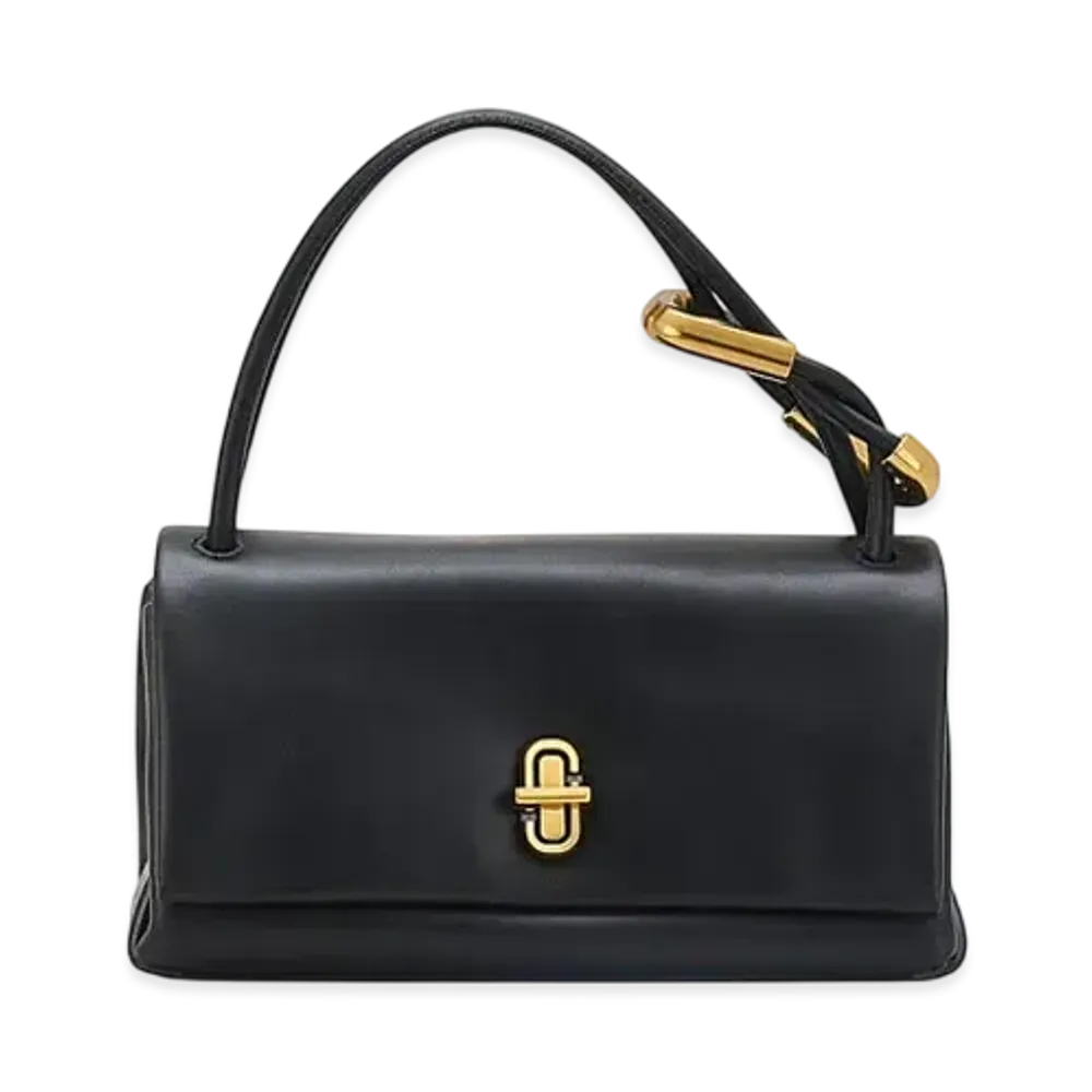 Marc Jacobs The Leather Dual Top Handle Mini "Black"