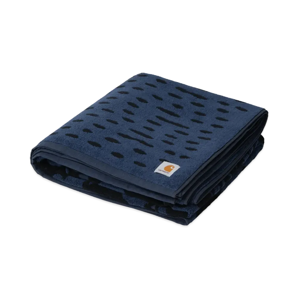 Carhartt WIP Vestige Beach Towel Blanket "Vestige Blue"