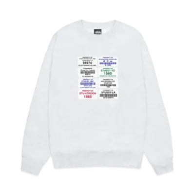 Stussy Codes Crew "Ash Heather"