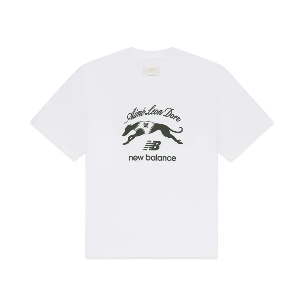 Aime Leon Dore x New Balance 997 Logo Tee "White"