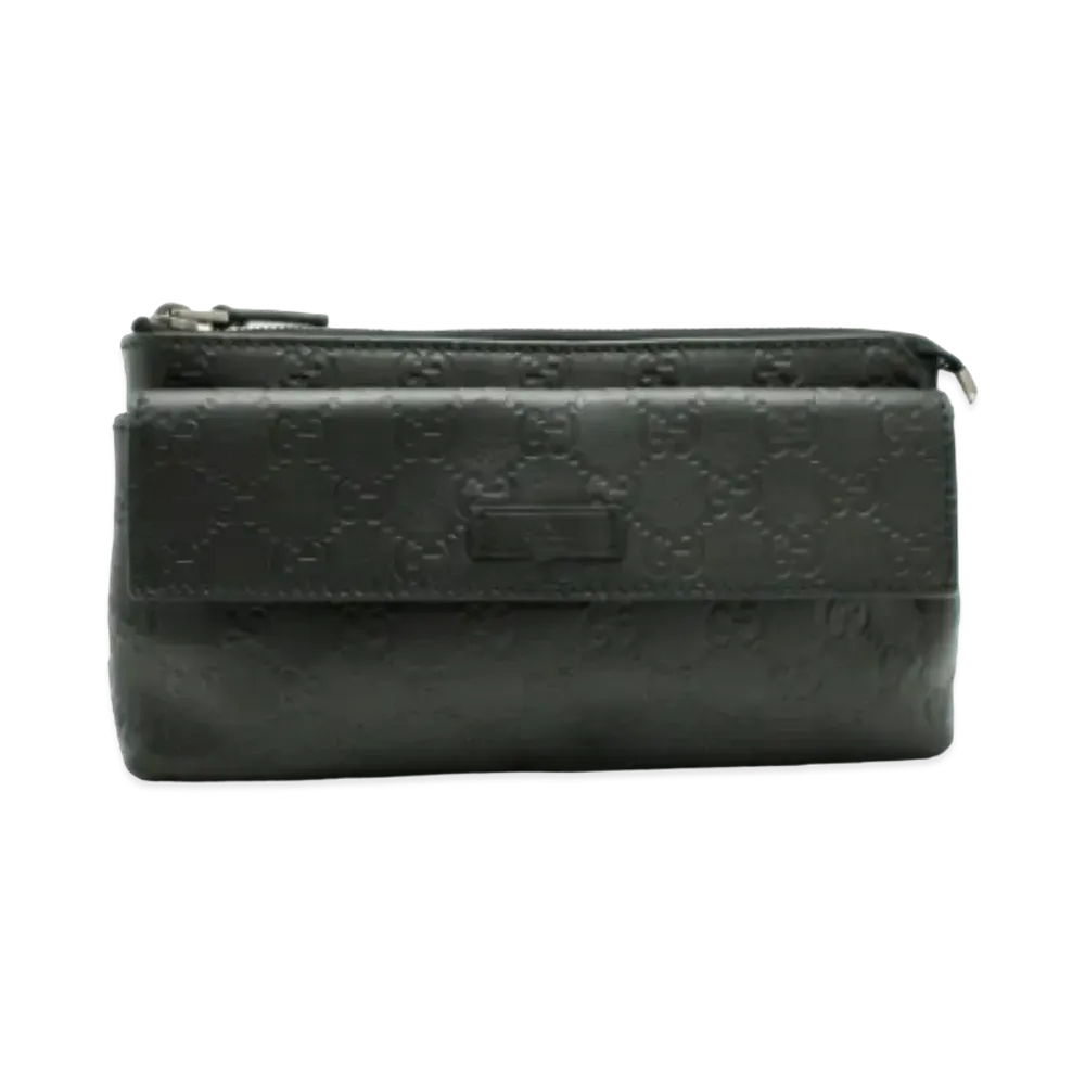 GUCCI Guccisima Waist Bag "Black"