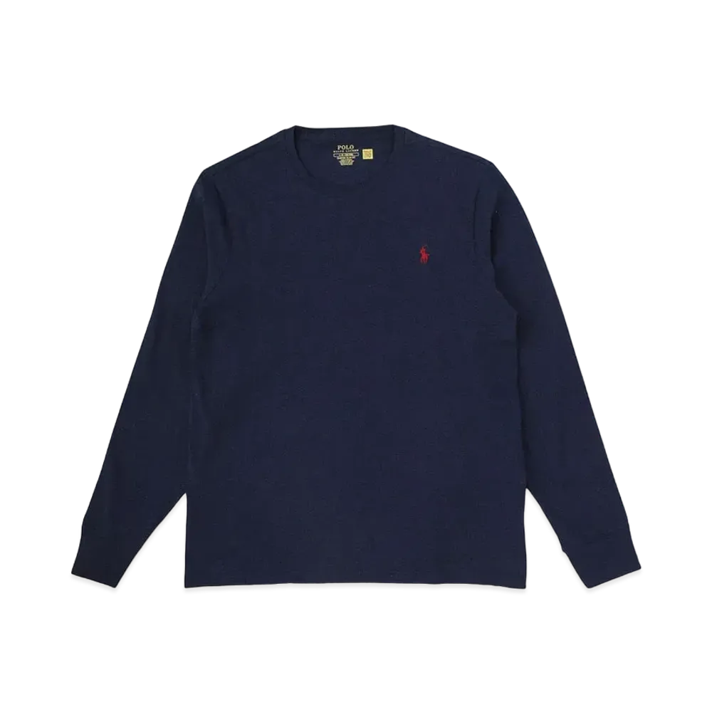Polo Ralph Lauren x Ron Herman Slim Fit Long Sleeve Tee "Navy"