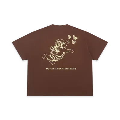 Dover Street Market x VERDY Girls Don't Cry Angel Tee "Brown"