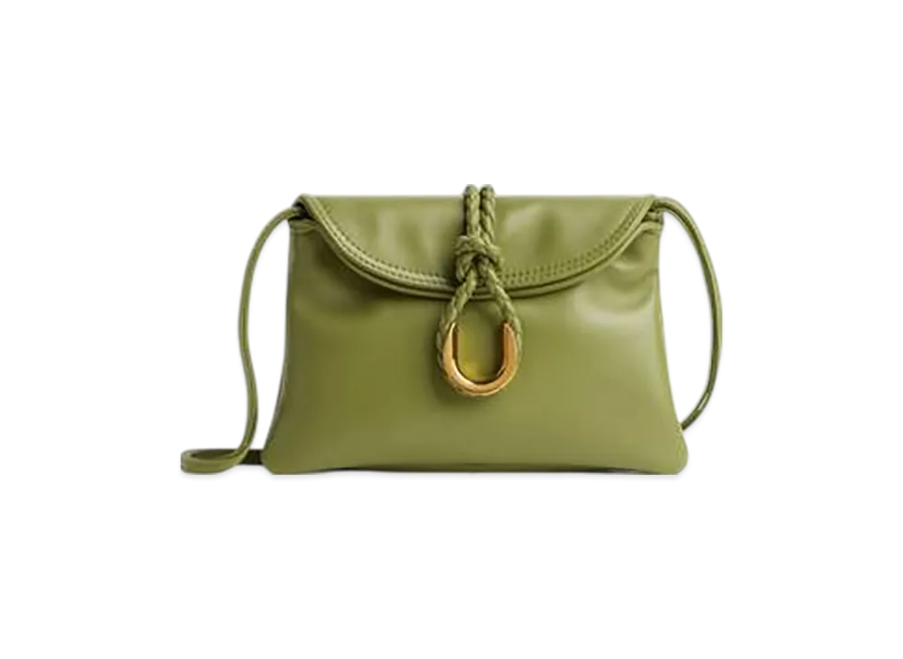 Bottega Veneta Baby Liberta "Matcha"