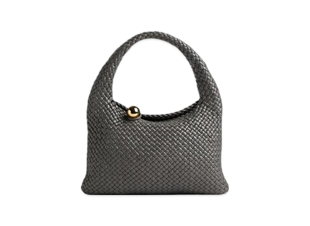 Bottega Veneta Tosca Baci "Light/Graphite"