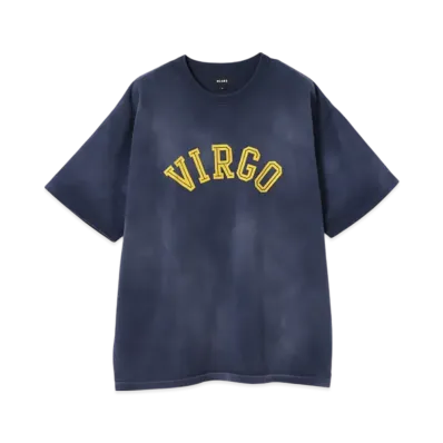 BEAMS Fade College T-Shirt "Navy"