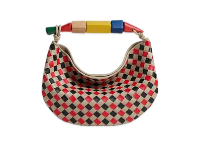 Bottega Veneta Sardine "Black/Redstone/Ecru"