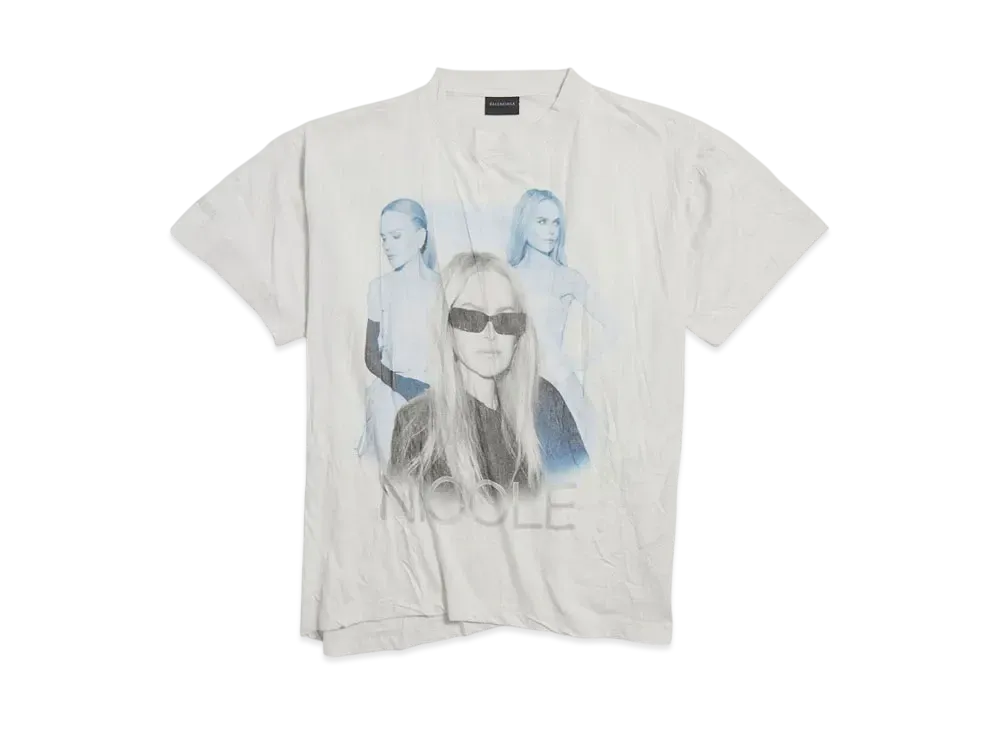 BALENCIAGA Nicole Boxy T-Shirt "White"