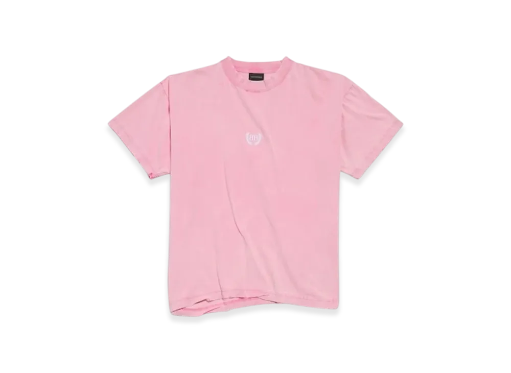 正規店買付【BALENCIAGA】ローレルクラシックピンク Tシャツ 正規店買付【BALENCIAGA】ローレルクラシックピンク Tシャツ