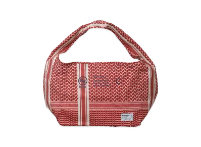 NEIGHBORHOOD Shemagh Newspaper Bag "Red"