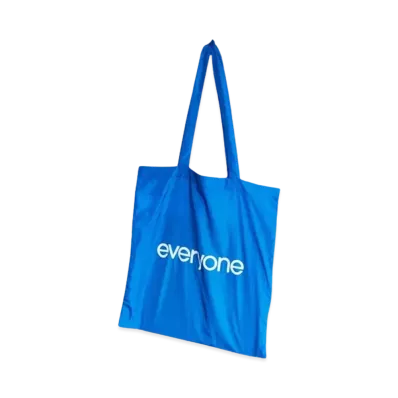 Everyone Nylon Logo Tote Bag "Blue"