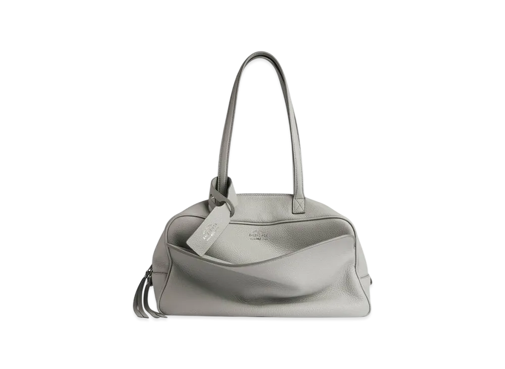 BALENCIAGA Carrie Bowling Bag Medium "BALENCIAGA Grey"