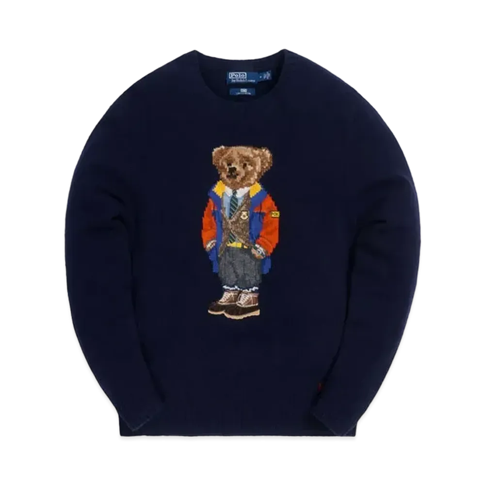KITH Polo Ralph Lauren Outdoor Bear Crewneck "Navy"