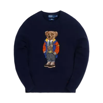 KITH Polo Ralph Lauren Outdoor Bear Crewneck "Navy"