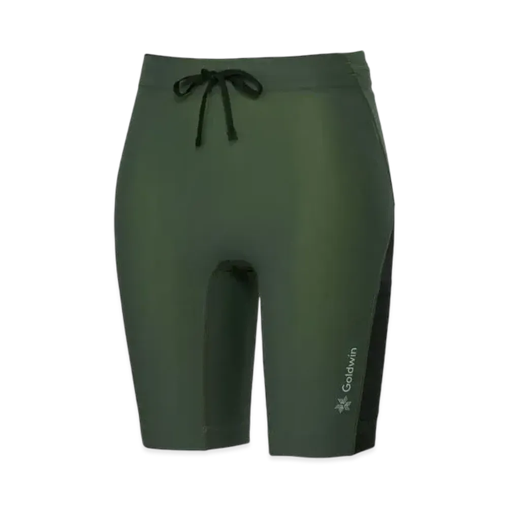 Goldwin Impact Air Cargo Half Tights (C3 Fit/Ladies) "Marine Wood Green"