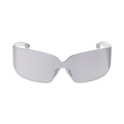 BALENCIAGA Mono Square Sunglasses "Silver"