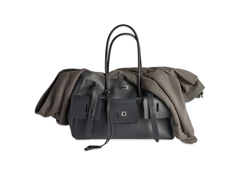 BALENCIAGA Subway Bel Air Carryall Bag Large "Dark Grey"