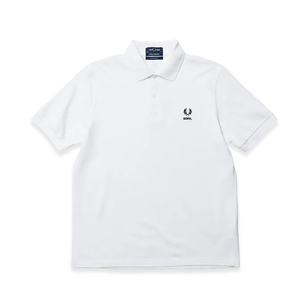 SOPHNET. Fred Perry M3 Polo Shirt "White"