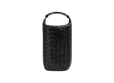 Bottega Veneta Intrecciato Vertical Wallace "Black"