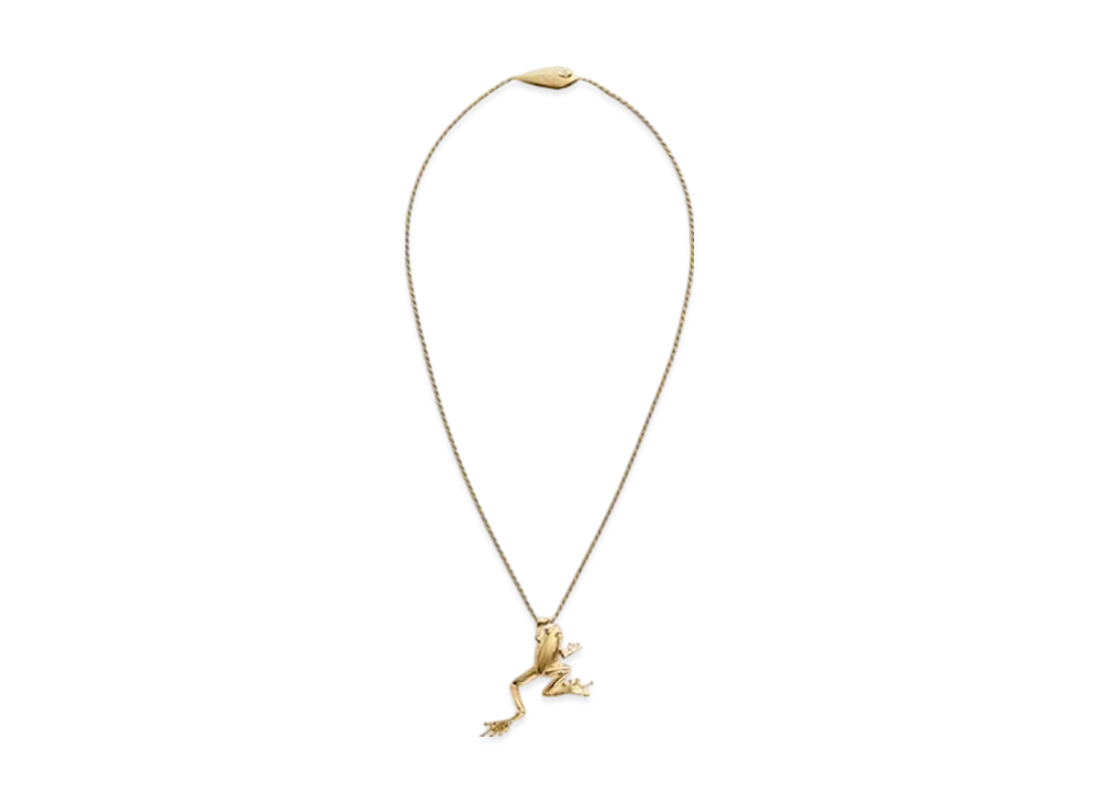 Bottega Veneta Rana Necklace "Yellow Gold"