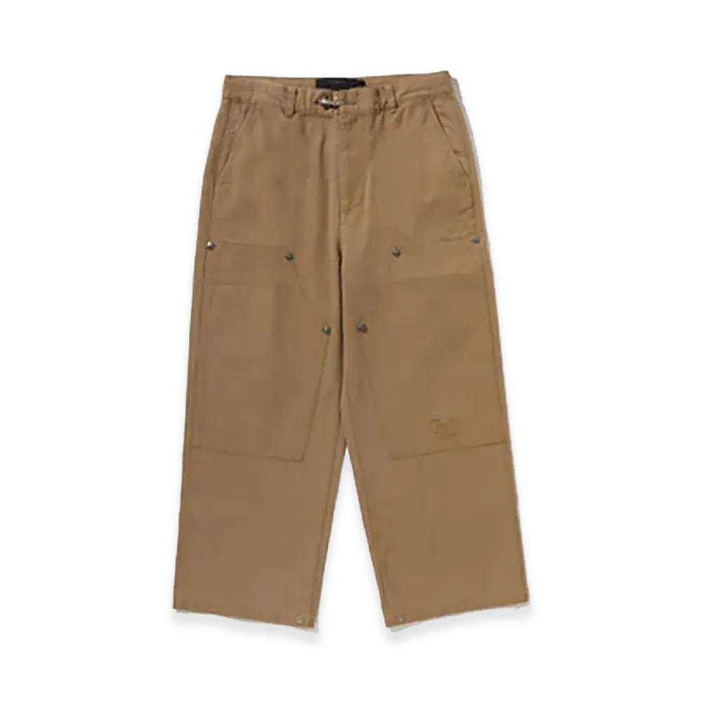 A BATHING APE Bape Black Washed Chore Work Pants #1 "Brown"