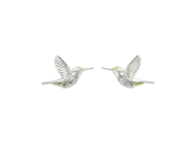 Bottega Veneta Colibri Earrings "White/Pineapple"