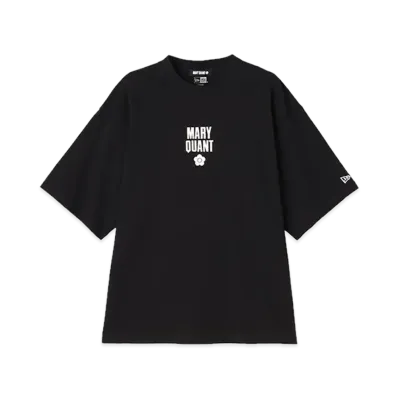 NEW ERA x MARY QUANT Big T-shirt "Black"