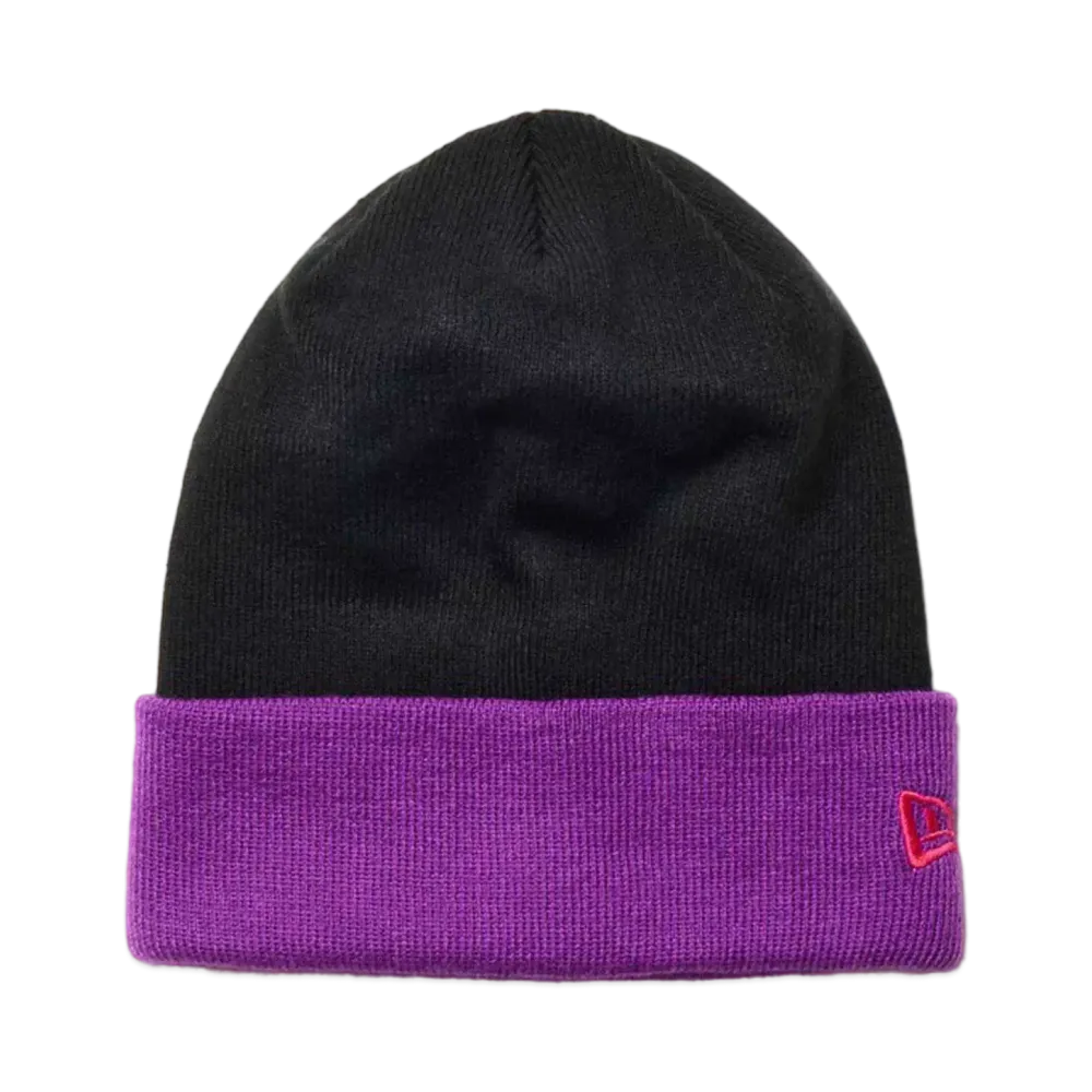 NEW ERA Powered by GORO NAKATSUGAWA (MIN-NANO) Basic Cuff Knit "Black/Purple"