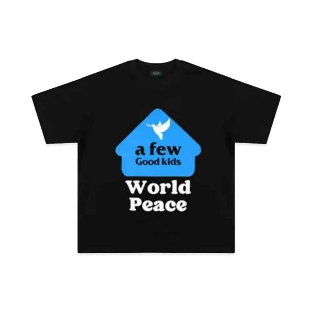 A FEW GOOD KIDS World Peace Tee "Black"